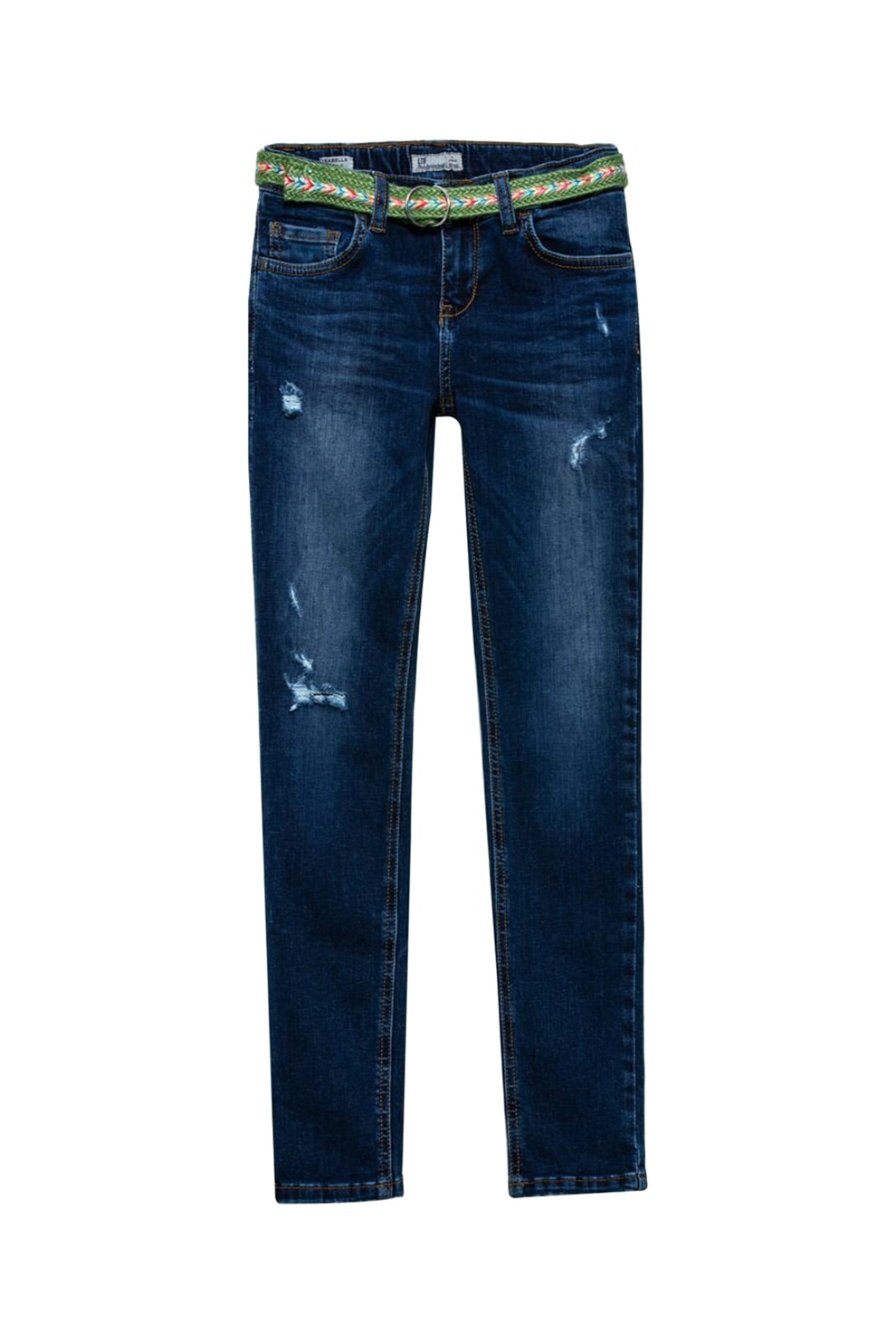 LTB, Blugi drepti, fete, Isabella, cu 5 buzunare, Bleumarin, Bleumarin inchis