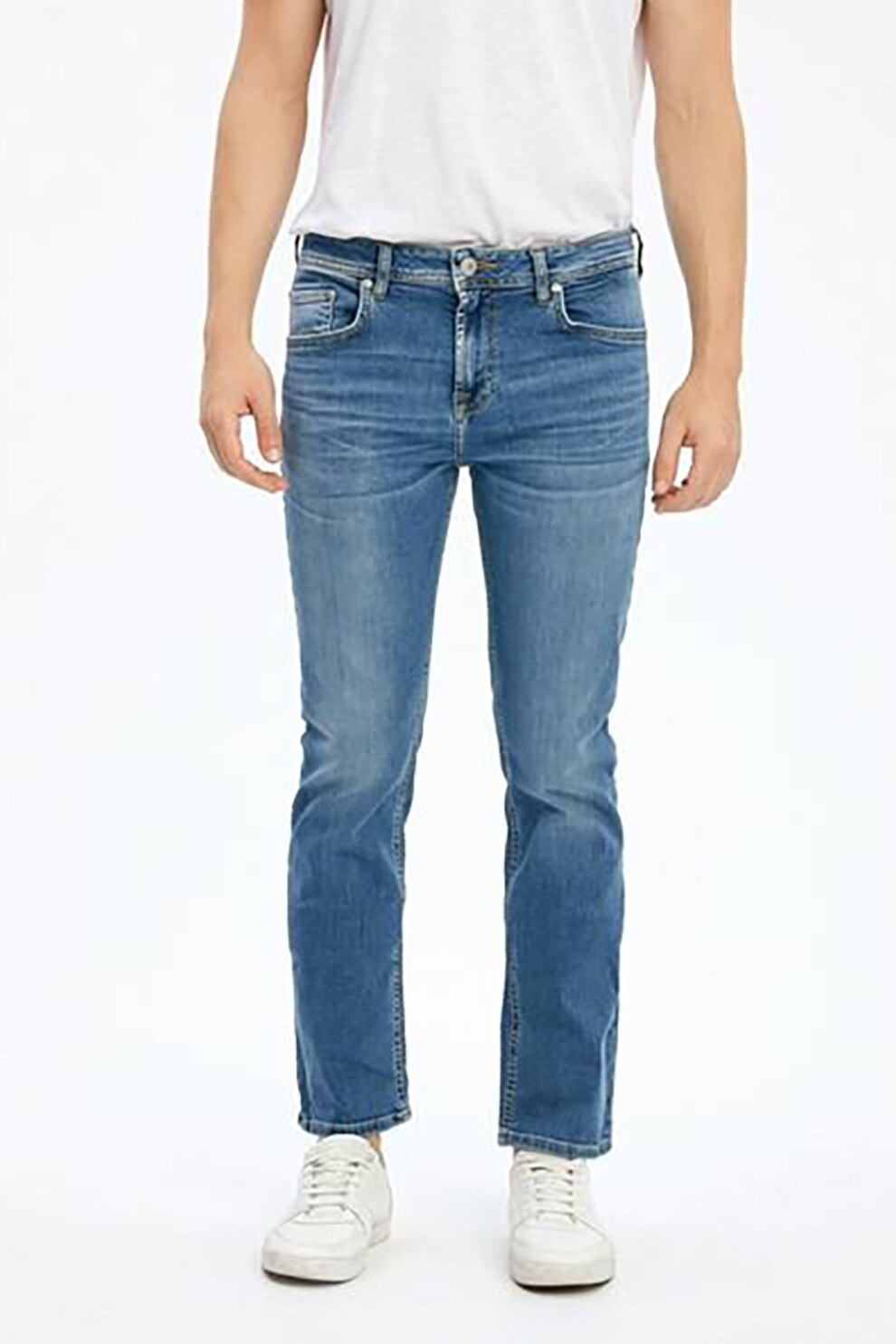 LTB, Blugi drepti Paul X, Albastru inchis/Albastru pastel