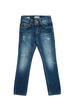 LTB, Blugi cu aspect deteriorat Jones, Albastru inchis/Albastru pal LTB, Blugi cu aspect deteriorat Jones, Albastru inchis/Albastru pal