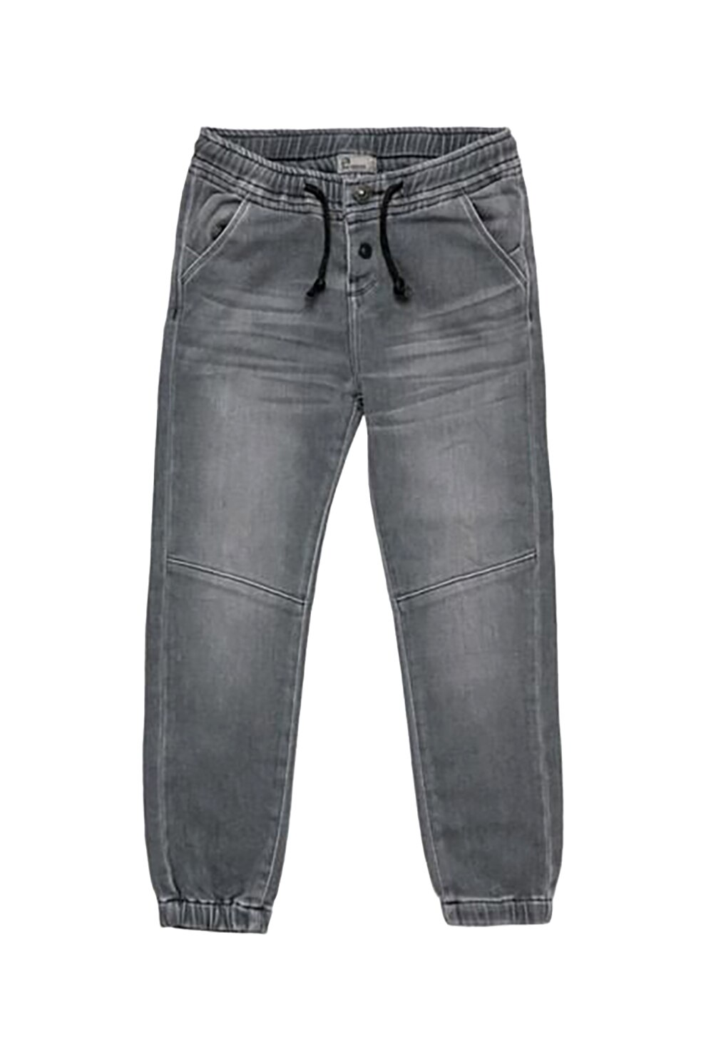 LTB, Blugi conici cu snur Odis, Gri inchis/Gri deschis