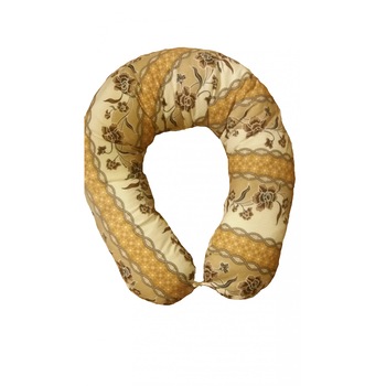 Perna 3 in 1 pentru gravide si alaptat, Trandafir maro Perna 3 in 1 pentru gravide si alaptat, Trandafir maro