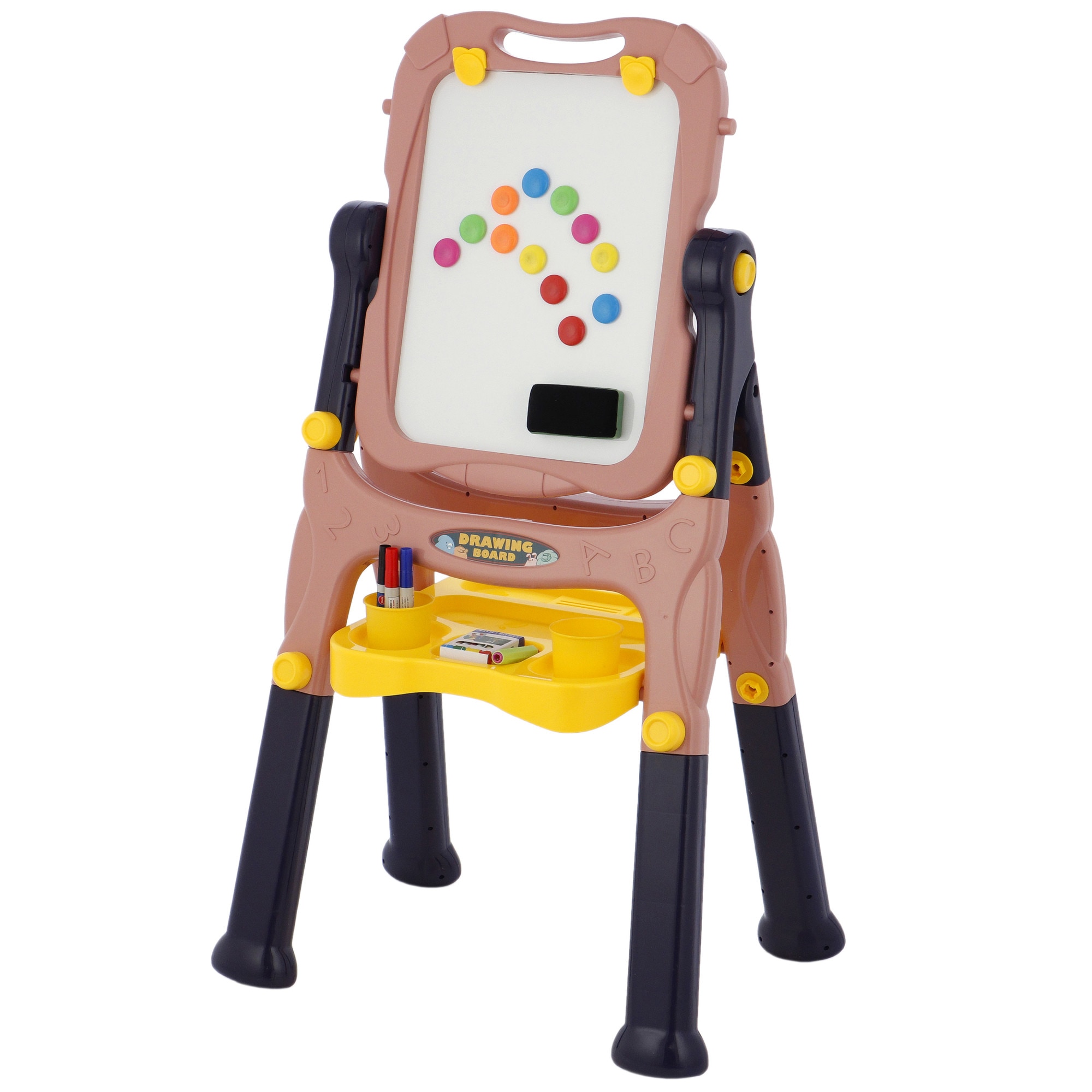 Tabla M-Toys multifunctionala, roz/mov