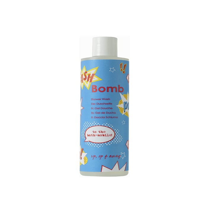 Bomb Cosmetics illatosított tusfürdő, Up, Up & Away, 300ml