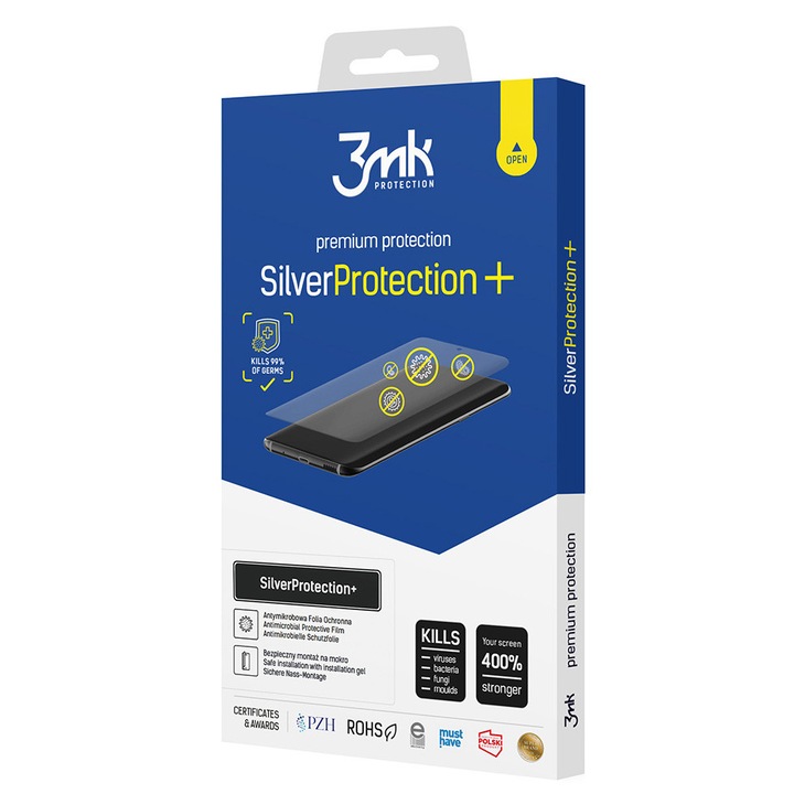 Защитно фолио 3MK, Antimicrobial, Silver Protection +, За Xiaomi Mi Mix 2S Global
