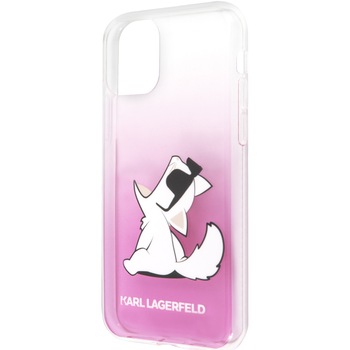 Husa de protectie Karl Lagerfeld KLHCN61CFNRCPI Choupette Fun pentru iPhone 11 Pink Husa de protectie Karl Lagerfeld KLHCN61CFNRCPI Choupette Fun pentru iPhone 11 Pink