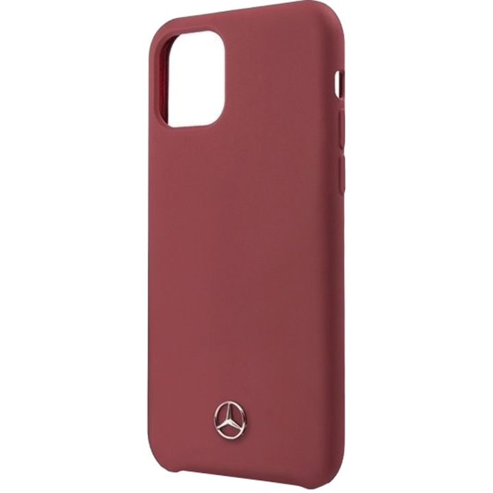 Калъф Mercedes MEHCN58SILRE Silicone за iPhone 11 Red