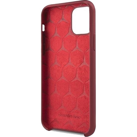 Husa de protectie Mercedes MEHCN58SILRE Silicone pentru iPhone 11 Red