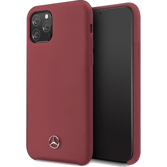 Husa de protectie Mercedes MEHCN58SILRE Silicone pentru iPhone 11 Red