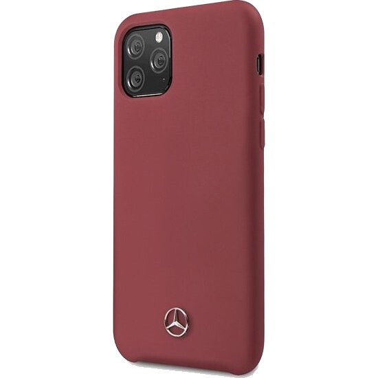 Husa de protectie Mercedes MEHCN58SILRE Silicone pentru iPhone 11 Red