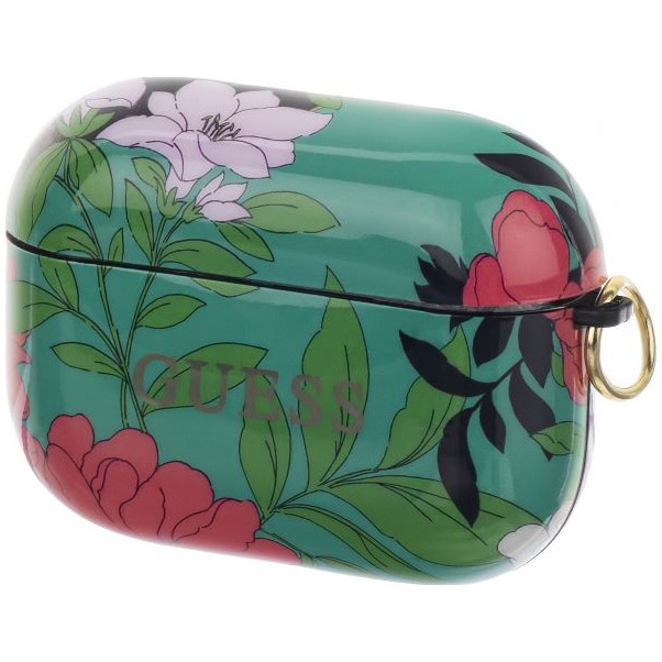 Husa Airpods Pro Guess GUACAPTPUBKFLO1 Silicone Floral Blue