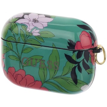 Husa Airpods Pro Guess GUACAPTPUBKFLO1 Silicone Floral Blue Husa Airpods Pro Guess GUACAPTPUBKFLO1 Silicone Floral Blue