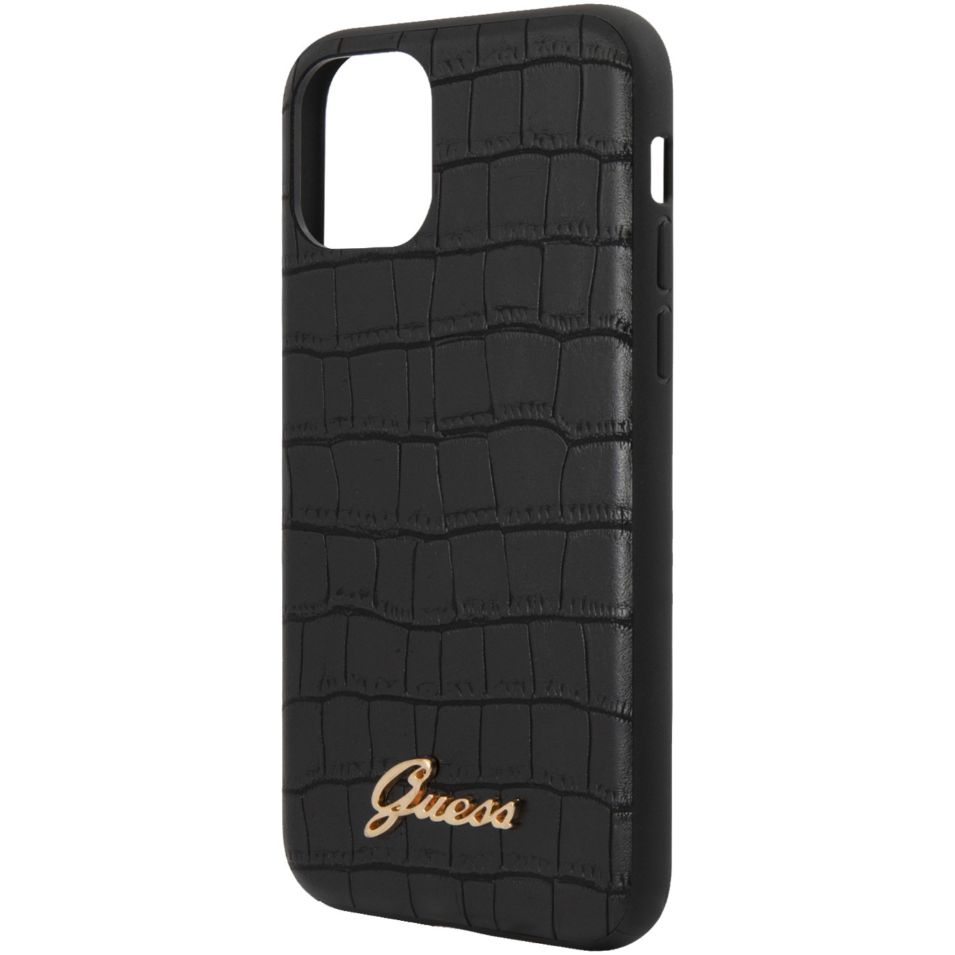 Husa de protectie Guess GUHCN65PCUMLCRBK Croco pentru iPhone 11 Pro Max Black