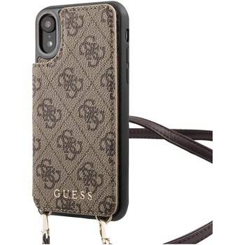 Husa de protectie Guess GUHCI61CB4GB Crossbody Cardslo pentru iPhone XR Brown Husa de protectie Guess GUHCI61CB4GB Crossbody Cardslo pentru iPhone XR Brown