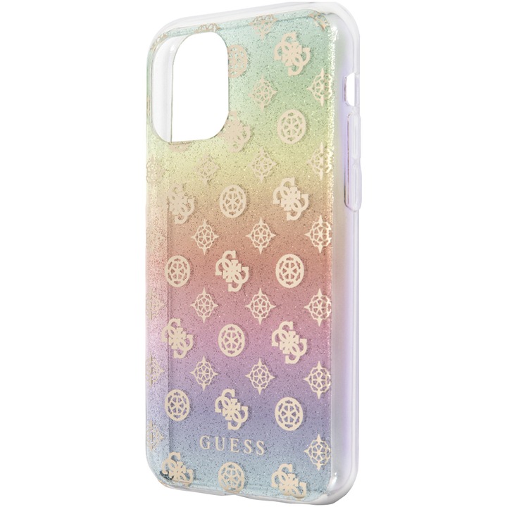Husa de protectie Guess GUHCN58PEOML Peony pentru iPhone 11 Pro Multicolor