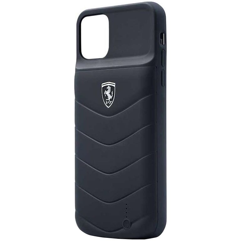Husa de protectie Ferrari FEOQUPCFCN61BK Off Track Full Power pentru iPhone 11 Black