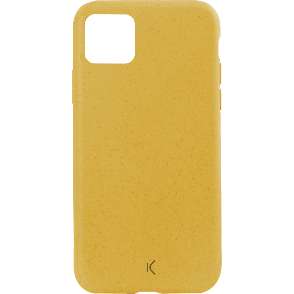 Husa de protectie Soft Ksix Eco-Friendly pentru iPhone 11 Pro Max Galben