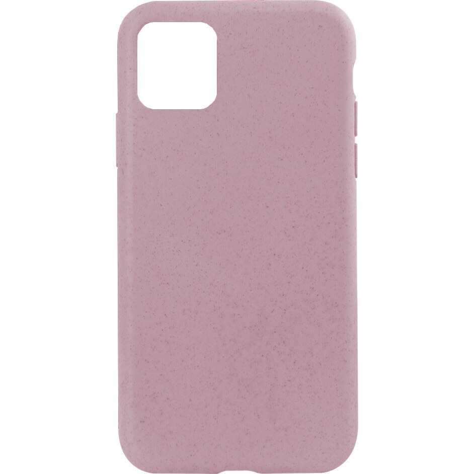 Husa de protectie Soft Ksix Eco-Friendly pentru iPhone 11 Roz
