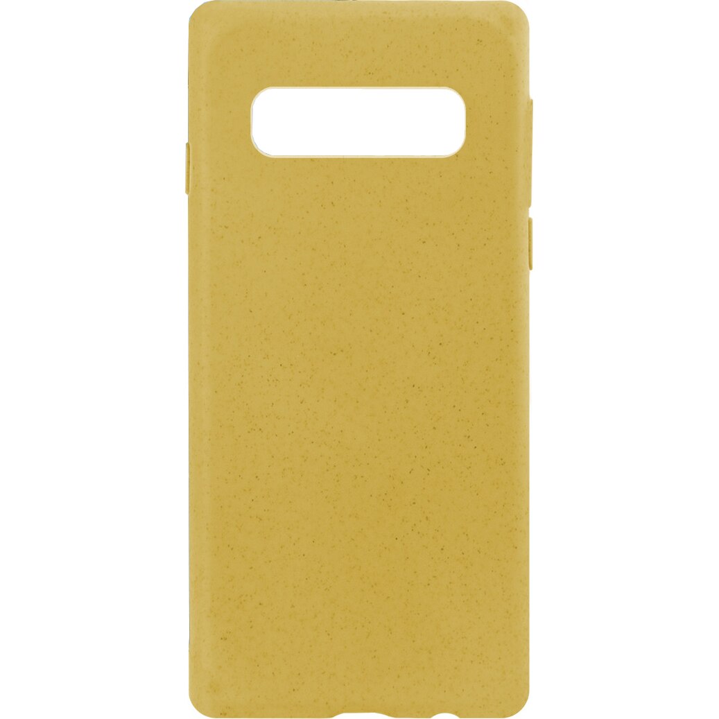 Husa de protectie Soft Ksix Eco-Friendly pentru Samsung Galaxy S10 Plus Galben