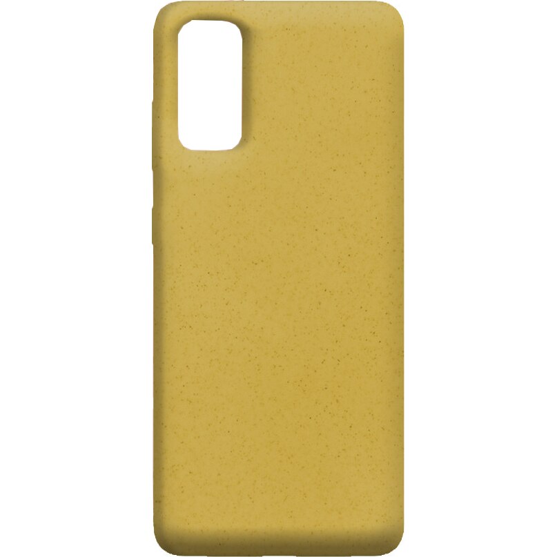 Husa de protectie Soft Ksix Eco-Friendly pentru Samsung Galaxy S20 Galben