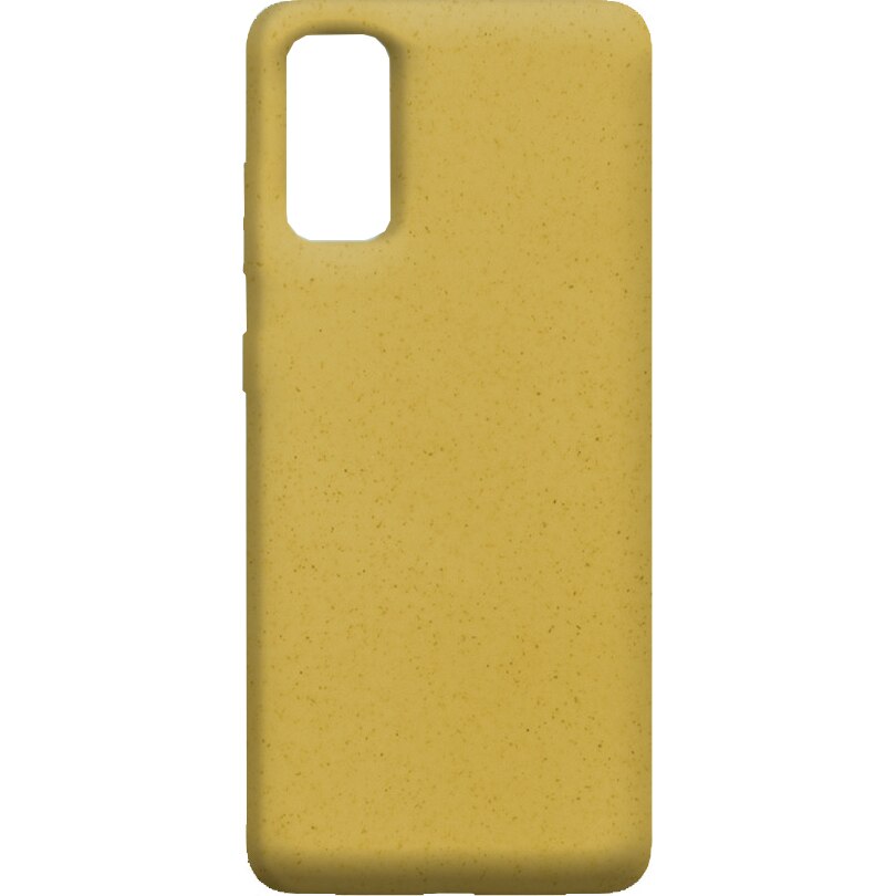 Husa de protectie Soft Ksix Eco-Friendly pentru Samsung Galaxy S20 Plus Galben