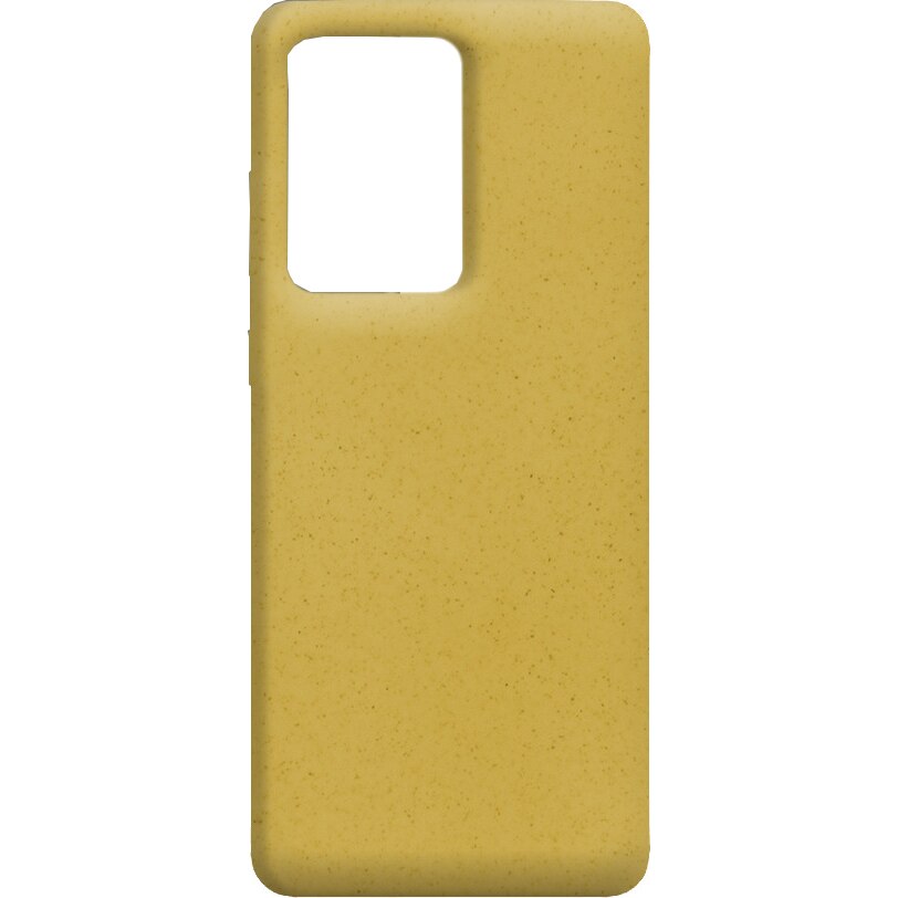 Husa de protectie Soft Ksix Eco-Friendly pentru Samsung Galaxy S20 Ultra Galben