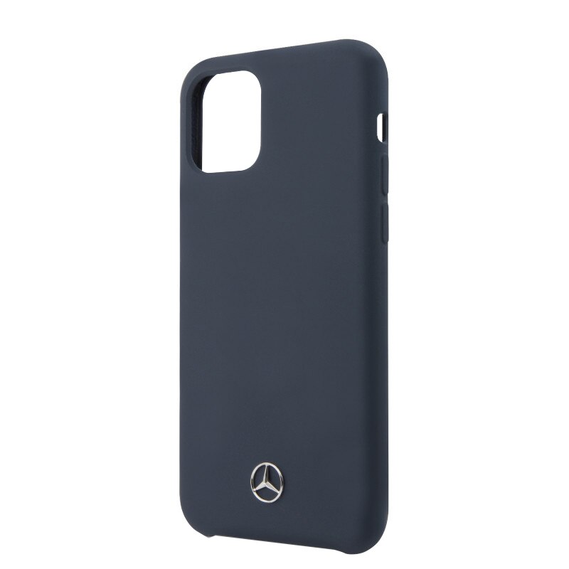 Husa de protectie Mercedes MEHCN61SILNA Silicone pentru iPhone 11 Blue