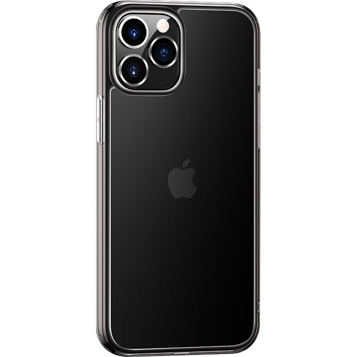 Husa de protectie Usams US-BH613 Kryt Pro TPU Minni pentru iPhone 12 Pro Max Transparent cu Rama Negru