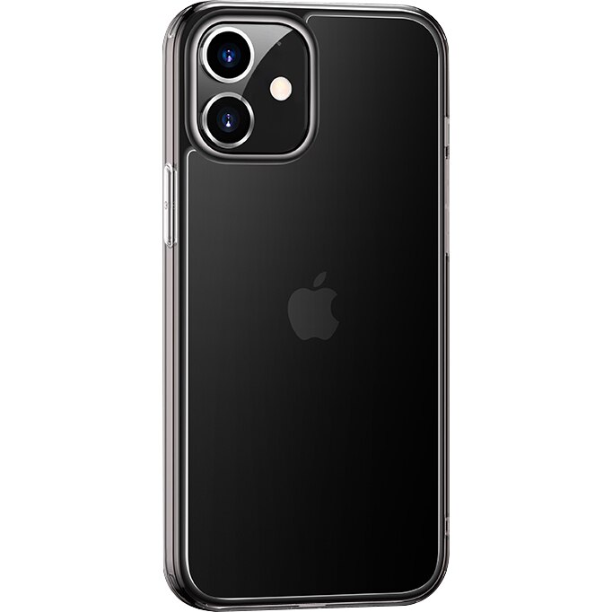 Husa de protectie Usams US-BH611 Kryt Pro TPU Minni pentru iPhone 12 Mini Transparent cu Rama Negru