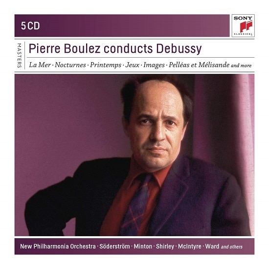 New Philharmonia Orchestra-Soderstrom-Minton-Shirley-etc - Pierre Boulez conducts Debussy (5CD)