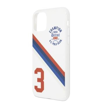 Husa de protectie US Polo USHCN65PCDGS TPU Detroit 3 Pro pentru iPhone 11 Pro Max White Husa de protectie US Polo USHCN65PCDGS TPU Detroit 3 Pro pentru iPhone 11 Pro Max White