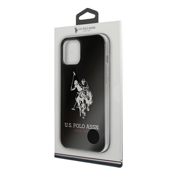 Husa de protectie US Polo USHCP12LTPUHRBK Silicone Big Horse pentru iPhone 12 Pro Max Black