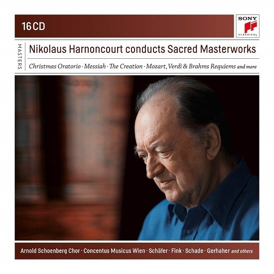 Arnold Schoenberg Chor-Concertus Musicus Wien etc. - Nikolaus Harnoncourt conducts Sacred Masterworks (16CD)