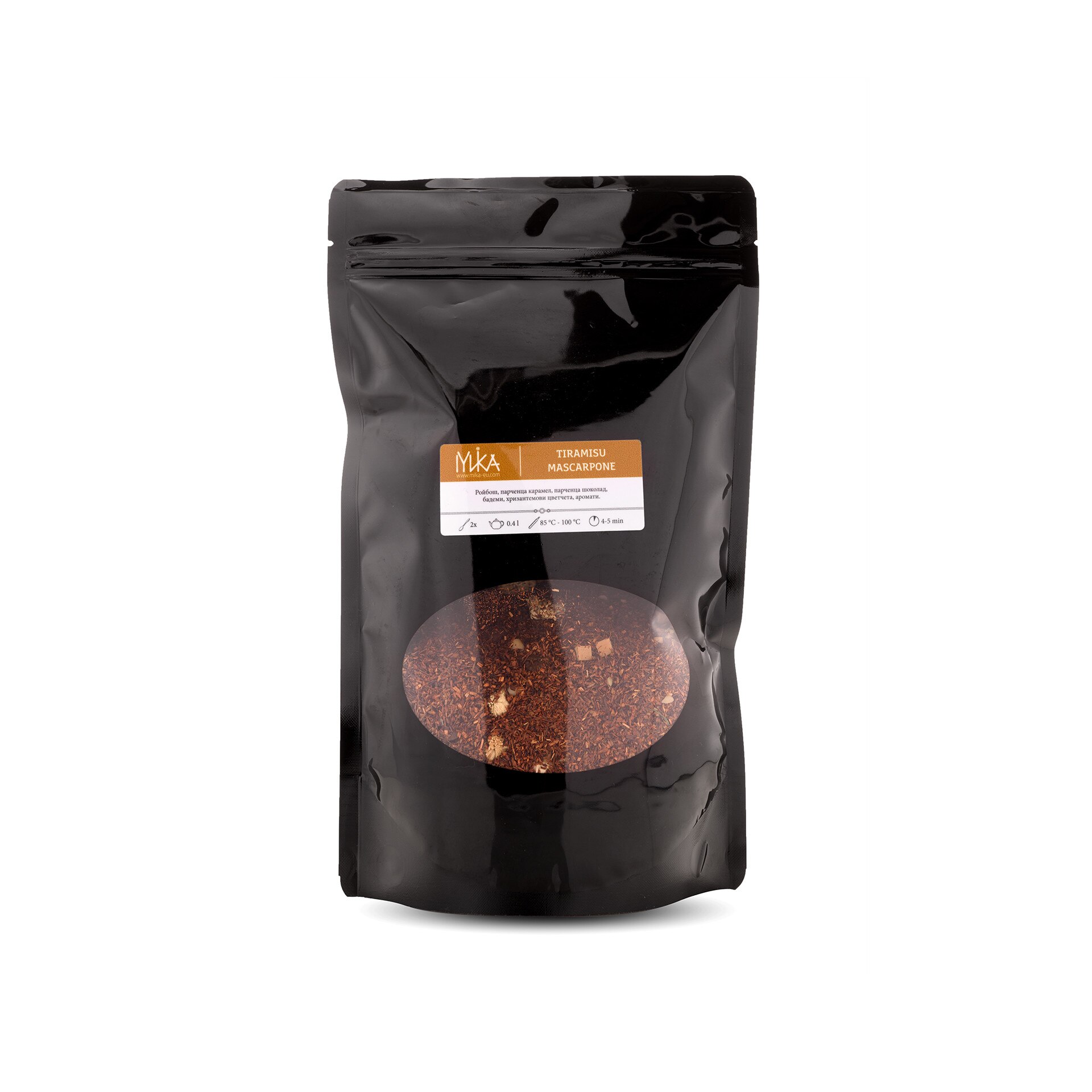 Ceai rooibos Mika Tiramisu-Mascarpone, 200 g