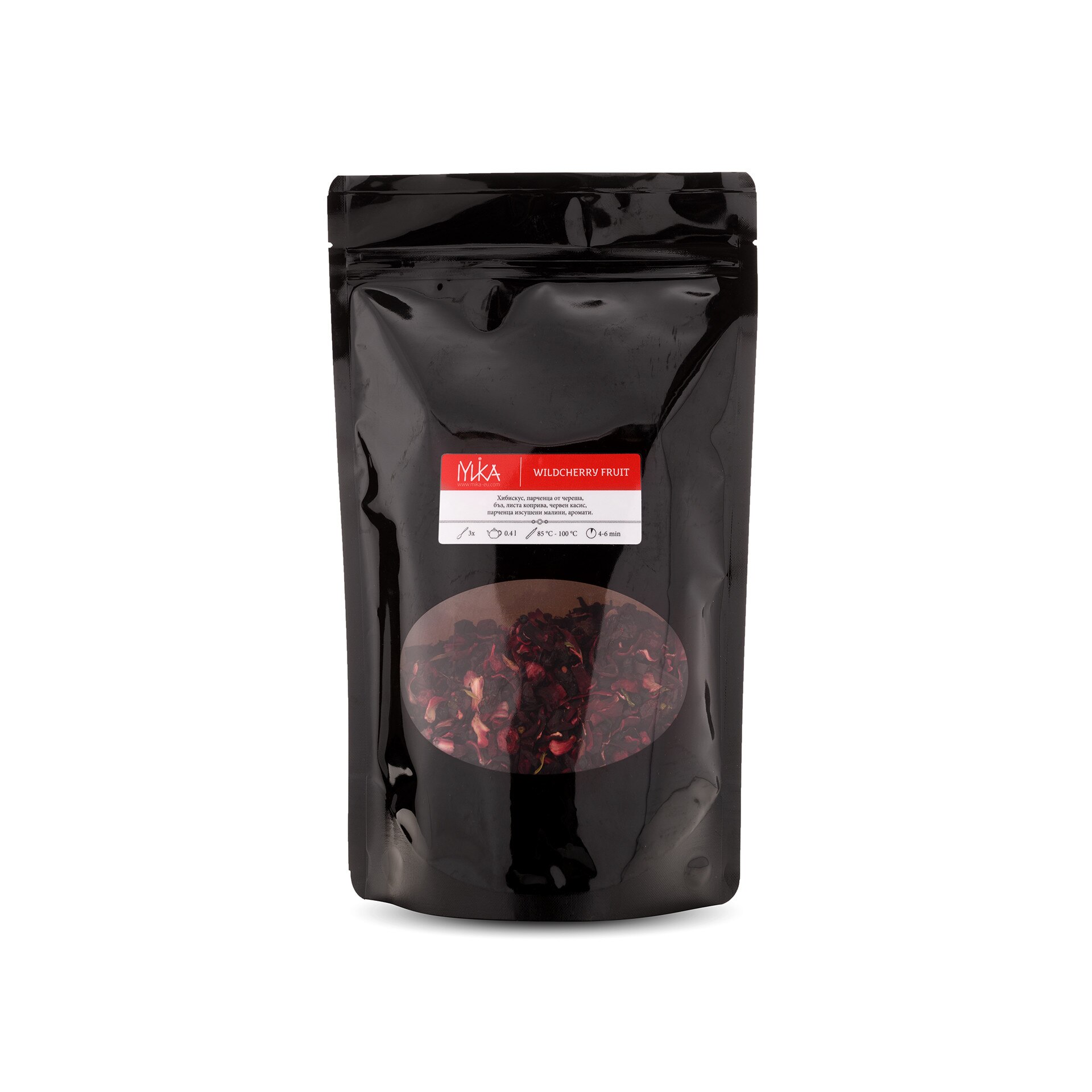 Ceai fructe Mika Wild cherry, 200 g