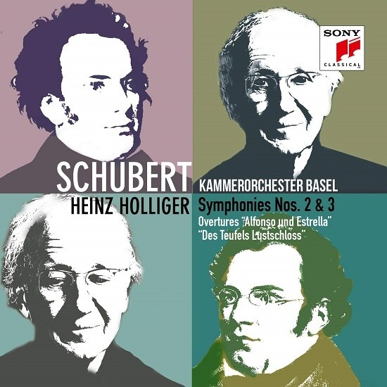 Heinz Holliger/Kammerorchester Basel - Schubert:Symphonies nos.2&3/Overtures 