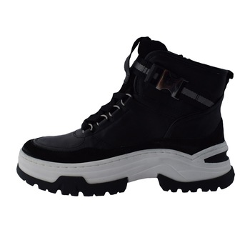 Ghete dama, din piele naturala, marca Jana, 8-25234-35-01-P-09, negru, Negru, 40 Ghete dama, din piele naturala, marca Jana, 8-25234-35-01-P-09, negru, Negru, 40