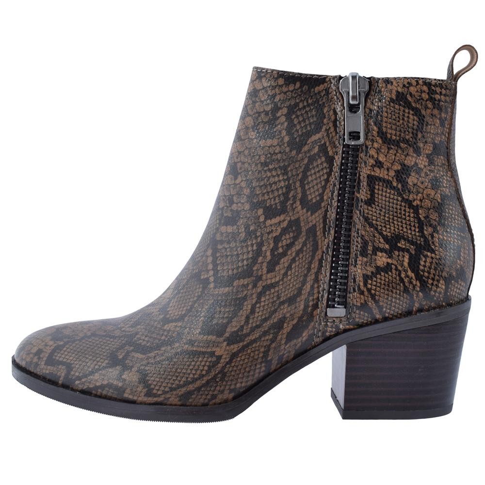 Ghete dama, din piele naturala, marca Caprice, 9-25363-23-02-P-03, maro, Maro, 37