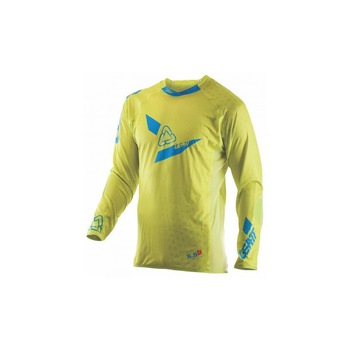 Tricou LEATT, Jersey gpx 5.5 ultraweld m lime/blue, Galben, M Tricou LEATT, Jersey gpx 5.5 ultraweld m lime/blue, Galben, M
