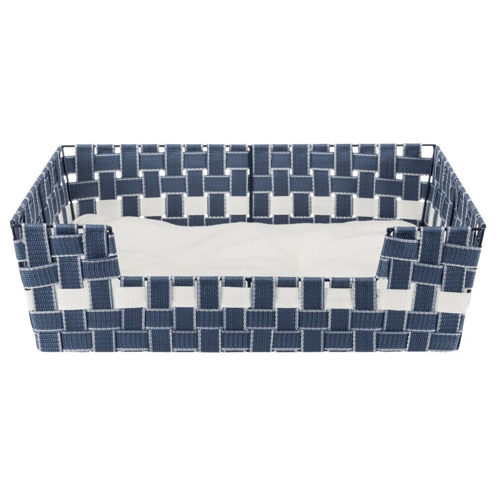 Cos Trixie Elvar Chinga 50 X 35 cm Albastru/Alb 38407