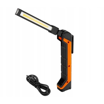 Lampa/lanterna lucru 2 W + 1 W LED, cu magnet, 230V/5V USB, acumulator 800 mAh, RICHMANN EXCLUSIVE Lampa/lanterna lucru 2 W + 1 W LED, cu magnet, 230V/5V USB, acumulator 800 mAh, RICHMANN EXCLUSIVE