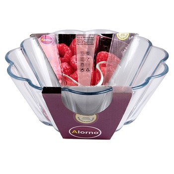 Forma COC ALORNO din stica termorezistenta chec 22cm Forma COC ALORNO din stica termorezistenta chec 22cm