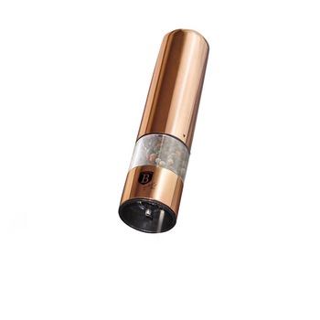 Set 2 Rasnite electrice pentru sare si piper Rose Gold Metallic Line Berlinger Haus BH 1905 Set 2 Rasnite electrice pentru sare si piper Rose Gold Metallic Line Berlinger Haus BH 1905