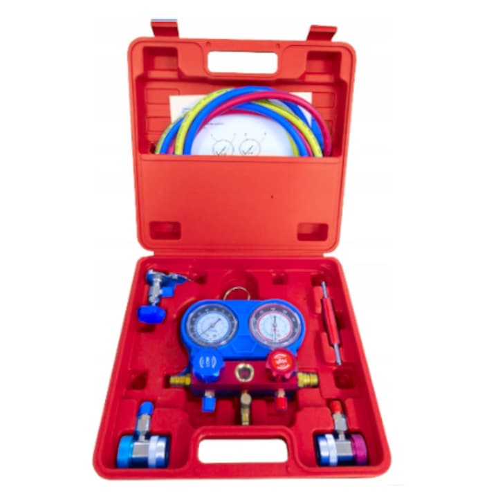 Set de testare aer conditionat auto, Kraft&Dele