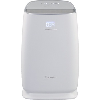 Purificator Rohnson R9470, CADR 200 m3/h, 42 W, Lampa UV, Timer, Filtru HEPA, Alb Purificator Rohnson R9470, CADR 200 m3/h, 42 W, Lampa UV, Timer, Filtru HEPA, Alb