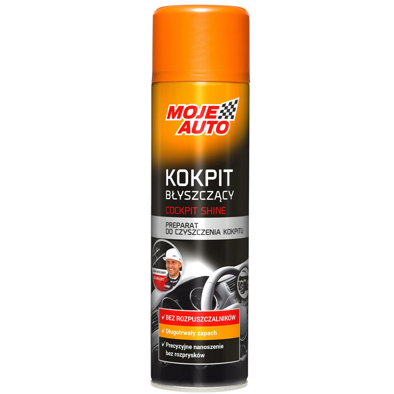 Spray pentru bord, Moje Auto, Black, 500 ml