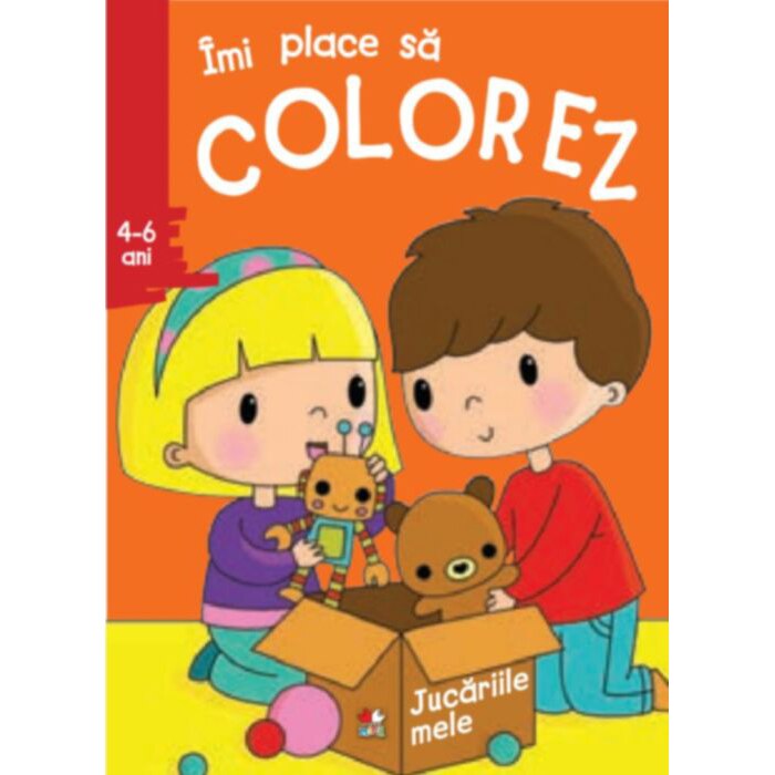 Imi place sa colorez.Jucariile mele (4-6 ani)