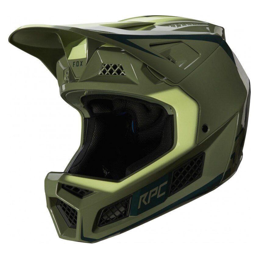 Casca FOX, Fox rampage pro carbon daiz, Verde, S