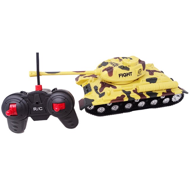 Tanc Mare De Jucarie Salamandra Kids Cu Telecomanda Si Acumulator, Maro