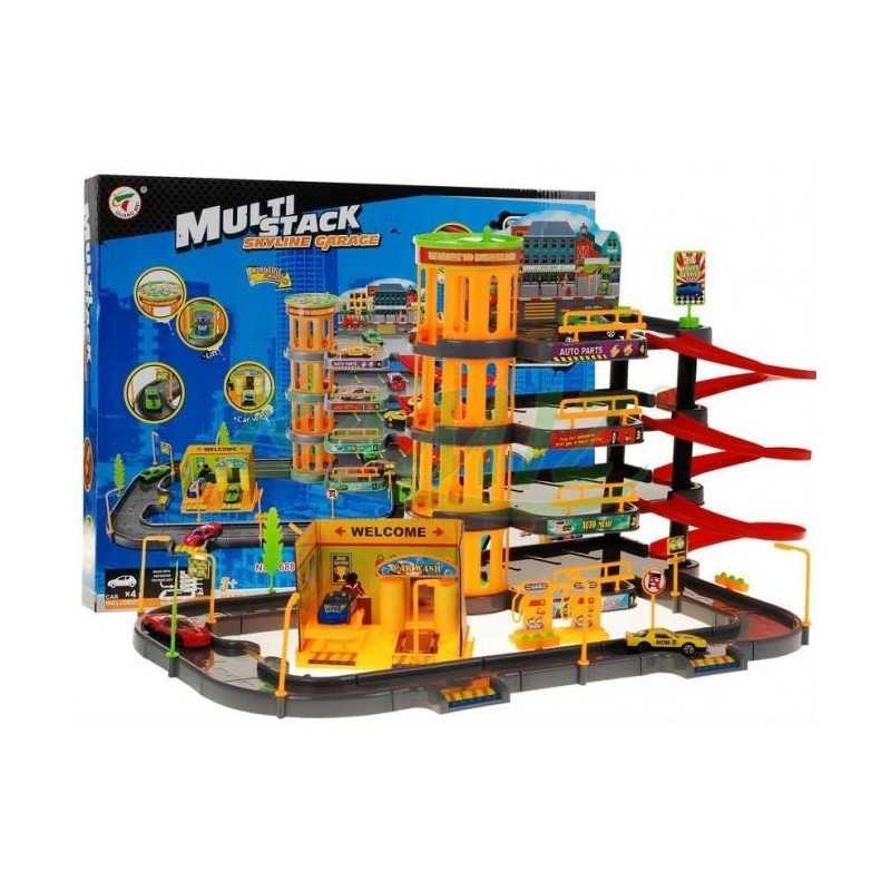 Parcare cu 4 nivele si accesorii