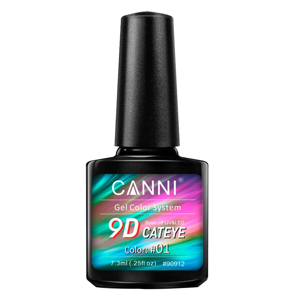 Oja semipermanenta Canni, 9D Cat Eye, 7.3 ml, nuanta 01